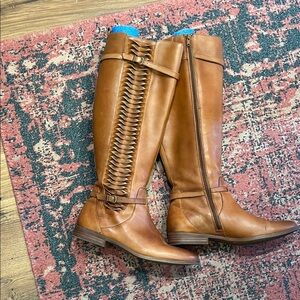 Gianni Bini Brown Over the Knee Boots